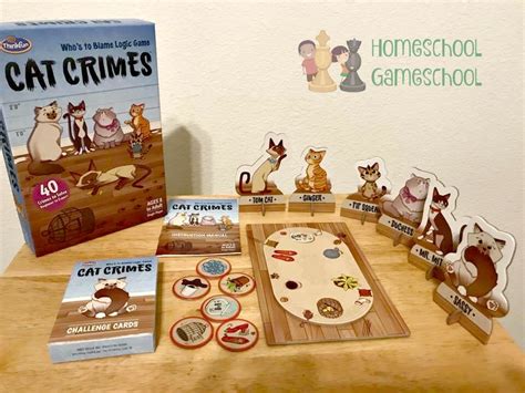 Submitted 10 days ago by heyweirdkid. Cat Crimes Logic Game Review | Gameschooling » Homeschool ...