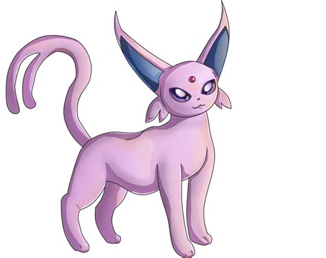Espeon Without Background By Foxymon On Deviantart