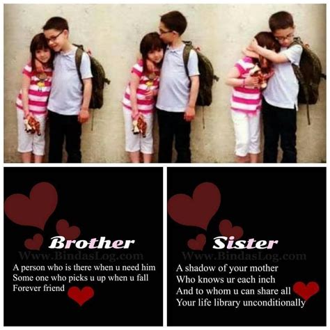 tag mention share with your brother and sister 💜💙💚💛👍 tale innervoice bro and sis quotes