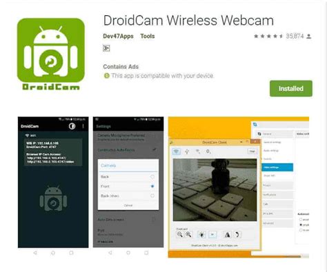 How To Use Smartphone As Webcam On Laptop Gadget Junction