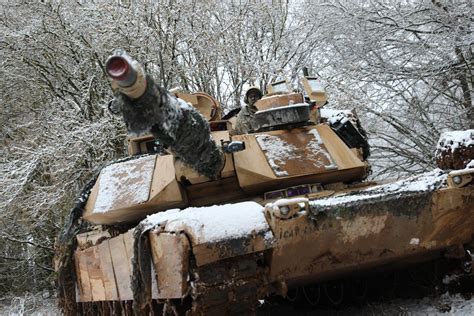 M1 Abrams Of 2nd Armored Brigade Combat Team 1st Cav At Hohenfels