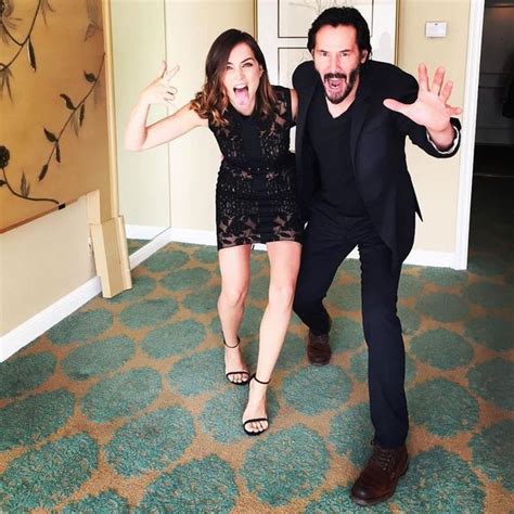 Keanu Reeves And Co Star Ana De Armas Have Fun In Instagram Snaps