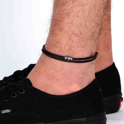 Mens Anklet Mens Ankle Bracelet Anklet For Men Etsy In 2020 Mens Ankle Bracelet