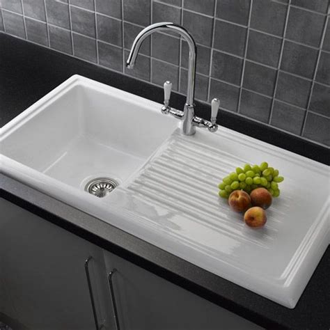 Maybe you would like to learn more about one of these? Reginox White Ceramic 1.0 Bowl Kitchen Sink with Mixer Tap ...