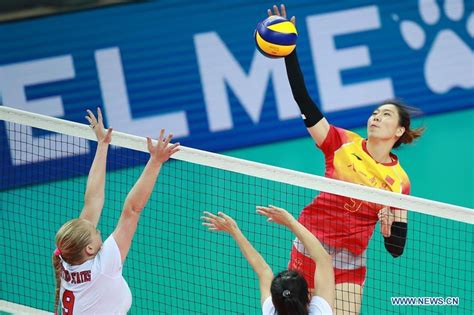Womens Volleyball Preliminary At 7th Cism Military World Games China Vs United States