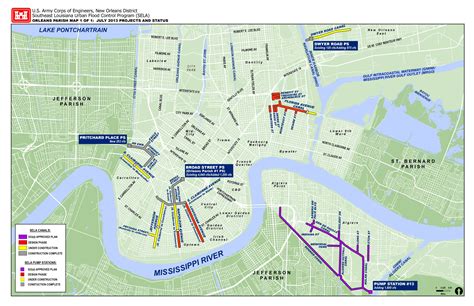 28 New Orleans Parishes Map Maps Online For You