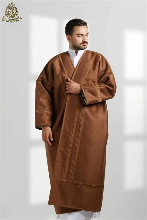 Farwa Fur Men Bisht Arabic Cloak Winter Warm Coat Heavy Style Etsy