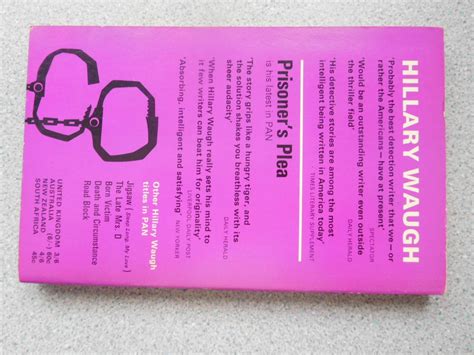 PRISONER'S PLEA ( Fine Copy ) by Waugh, Hilllary: Fine Soft cover (1966