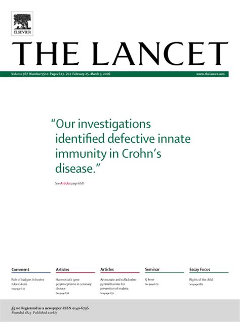 The Lancet 25 February 2006 Volume 367 Issue 9511 Pages 623 702