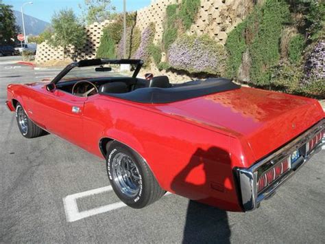 Sell Used 1973 Mercury Cougar Xr 7 58l Convertible 21000 Miles In