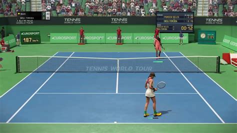 tennis world tour queen monica seles №1 twt atp vs youtube