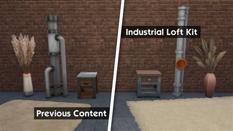 Sims 4 Industrial Loft Kit Review Comparison Sims Online