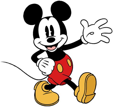 Classic Mickey Mouse Clip Art 232