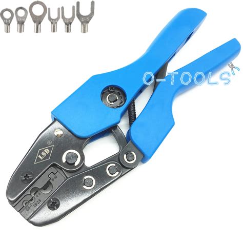 Non Insulated Ring Fork U Type Copper Terminals Crimping Tool 16 8awg