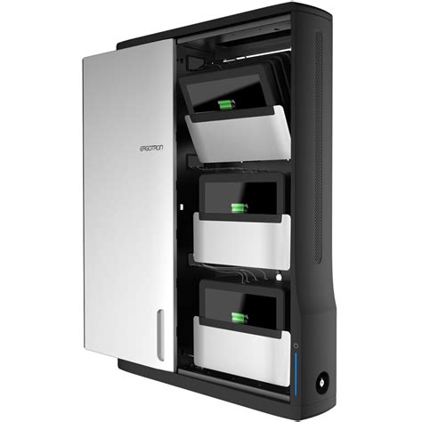 The most intelligent storage cabinet ever device serial number tracking, sql database integration, and intelligent. Ergotron DM12-1006-1 Zip12 Charging Wall Mount Storage Cabinet