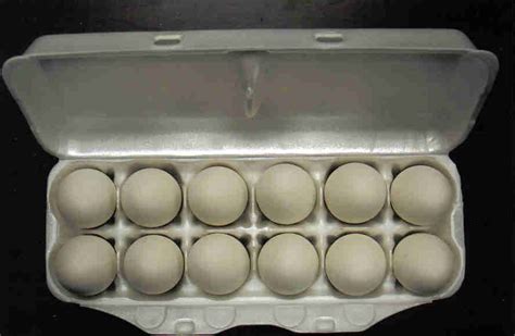 1 Dozen Of White Ceramic Eggs Cackle Hatchery