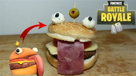 On Refait Le Burger De Fortnite 🍔⛏ Youtube