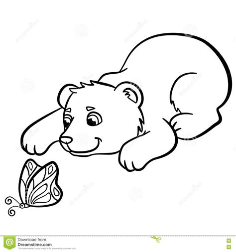 Baby Bear Coloring Pages At Free Printable Colorings