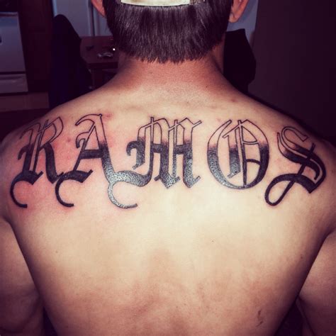 Last Name Old English Back Tattoos For Men 4 Betting Tips