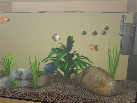 Fishes Aquarium 3d Model Turbosquid 1166942