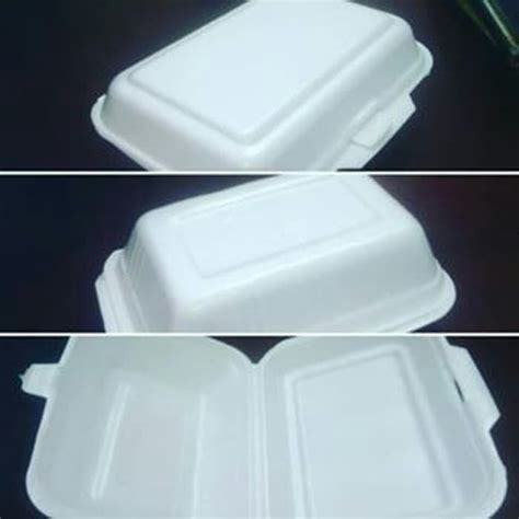 Jual Styrofoam Sterofoam Gabus Nasi Kotak Makan TF Polos Jakarta Timur Jakartaimportir