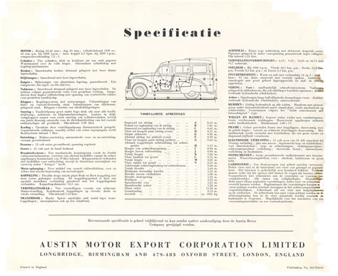 Austin A40 Countryman Brochure