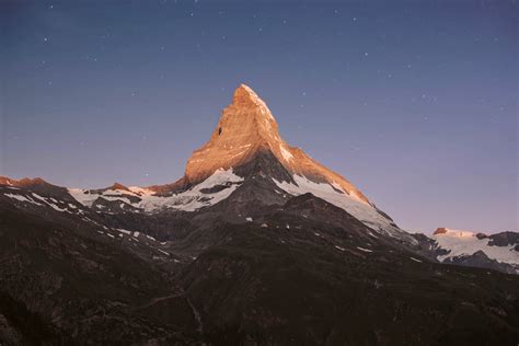 Matterhorn Hiking in Switzerland Sunrise Alpenglow Adventure