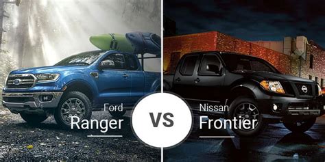 Ford Ranger Vs Nissan Frontier Midsize Pickups With Full Size Abilities