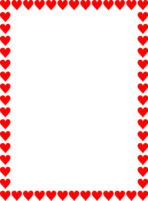 Heart Page Border Clipart Best