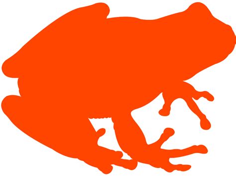 Frog Silhouette Free Vector Silhouettes