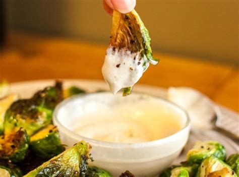 I have never had a good relationship with brussels sprouts. ROASTED BRUSSELS SPROUTS GARLIC AIOLI ...