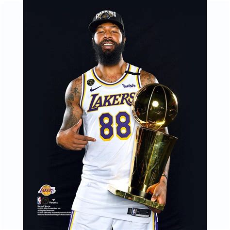 Markieff Morris Los Angeles Lakers Fanatics Authentic Unsigned 2020 Nba