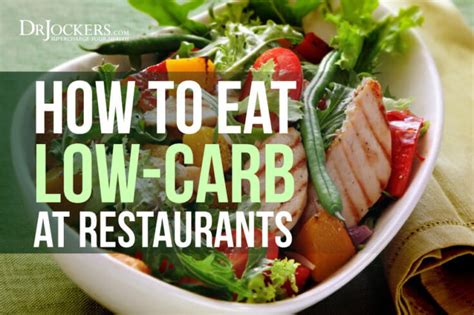 How To Eat Low Carb At Restaurants