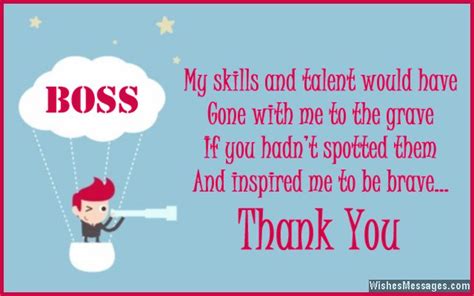 Thank You Notes For Boss Messages And Quotes To Say Thanks