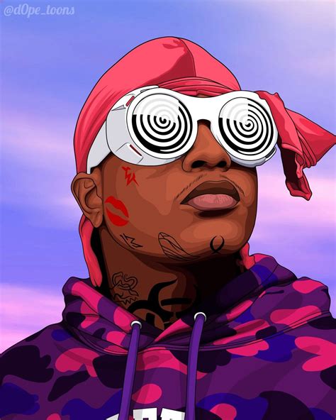 Ski Mask The Slump God Hip Hop Artwork Rapper Art Hip Hop Art