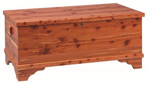 Cedar Wood Medium Flat Top Hope Chest From Dutchcrafters Amish