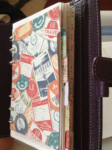 How To Make Your Own Filofax Dividers Bc Guides