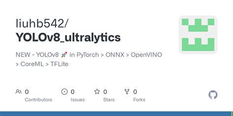 GitHub Liuhb542 YOLOv8 Ultralytics NEW YOLOv8 In PyTorch ONNX