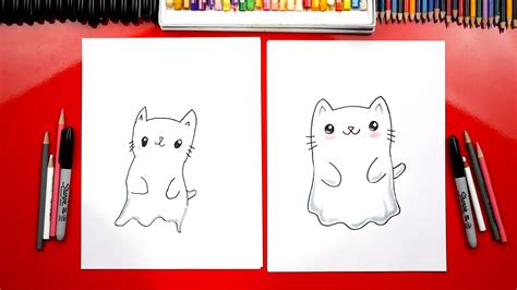 Check spelling or type a new query. How To Draw A Ghost Kitten For Halloween - Art For Kids Hub