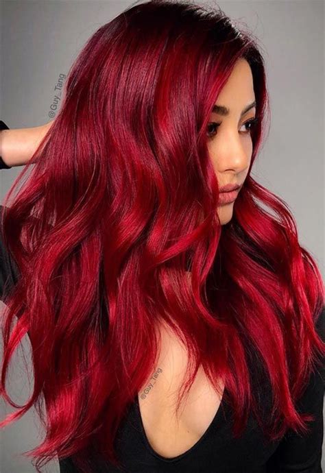 63 Hot Red Hair Color Shades To Dye For Hair Dye Tips Dyed Red Hair Shades Of Red Hair