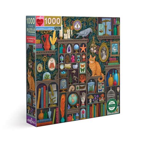 Eeboo 1000 Pc Puzzle Alchemists Cabinet Bobangles