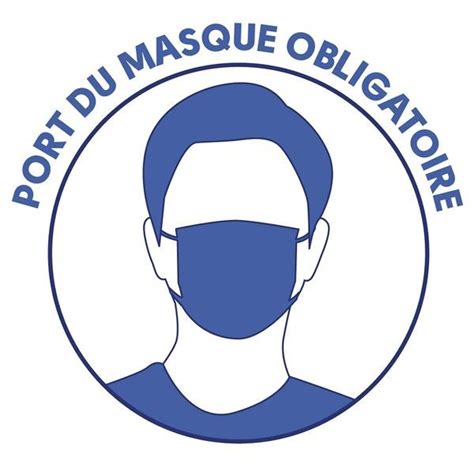 Notre panneau iso en 7010 masque obligatoire (m016) est disponible looking for best logo design company india? COVID-19 PORT DU MASQUE OBLIGATOIRE | Saint-Calais