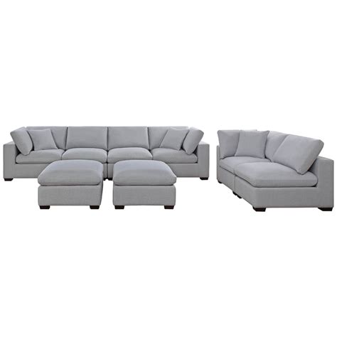 The sectional they sent in oct 2011 was crooked. Thomasville Fabric Modular Sectional 8pc | Costco Australia