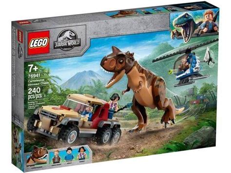 LEGO Jurassic World Perseguição do Dinossauro Carnotaurus Idade