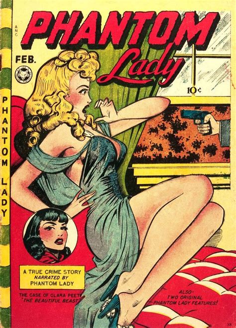 Narrated By Phantom Lady In Book Cover Art Vintage Comics Comic Book Covers