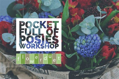 Flower Arranging Fridays Pocket Full Of Posies Flower Duet