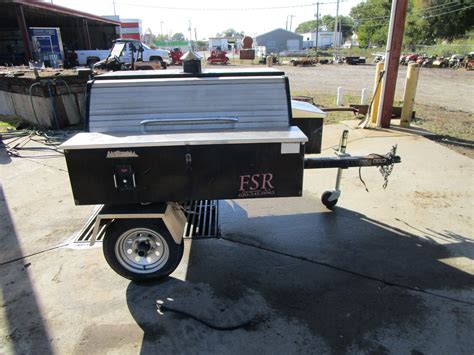 Traeger 190 Double Pellet Grill On Trailer Bigiron Auctions