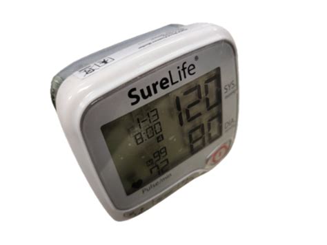 Surelife Premium Talking Wrist Blood Pressure Monitor 1 Count Kroger