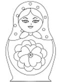 Start by scrolling to the bottom of the post, under the terms of use in this pack, there are two coloring pages. Russian Coloring Pages