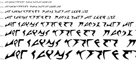 Klingon Font By Kaiserzharkhan Fontriver